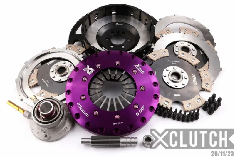 Xclutch 1998-2002 Chevrolet Camaro 4Th Gen Z28 5.7L 9In Triple Solid Ceramic Clutch Kit 1