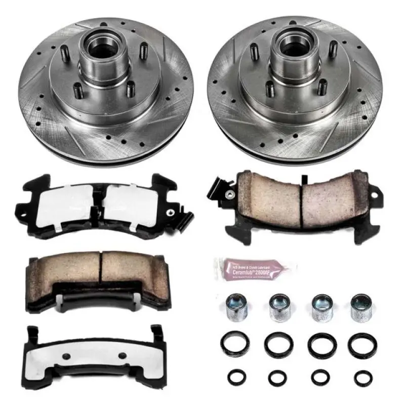 Powerstop 1982-1992 Chevrolet Camaro 3Rd Gen Power Stop Regal Front Z36 Truck & Tow Brake Kit 1