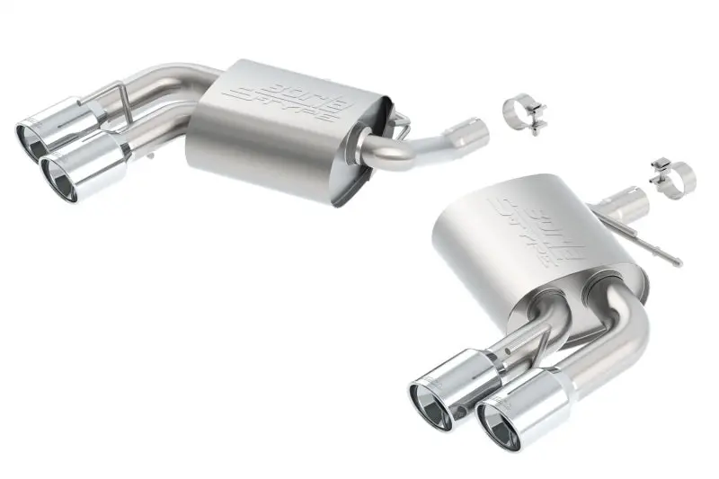 Borla 2016-2024 Chevrolet Camaro 6Th Gen V6 At Mt S-Type Rear Section Exhaust W O Dual Mode Valves 1