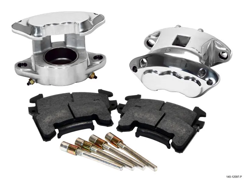 Wilwood 1982-1992 Chevrolet Camaro 3Rd Gen D154 Front Caliper Kit -Polished 2.50In Piston 1.04In Rotor 1