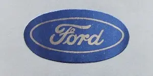 Seat Belt Buckle Decal (Ford O 1