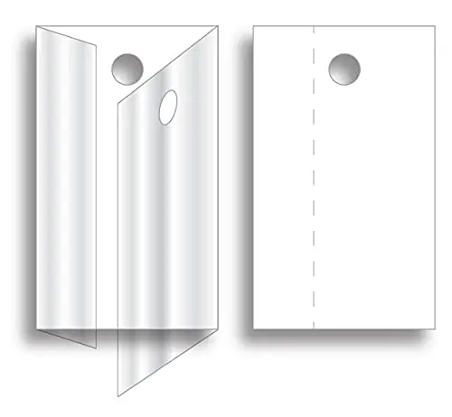 Transparent Clear Plastic Pvc Protective Sleeve For Id Cards, Badges & Business Cards - Durable Water-Resistant Card Holder - 2-3/16" × 1-5/16" - Ideal For Office, School & Event Use 1