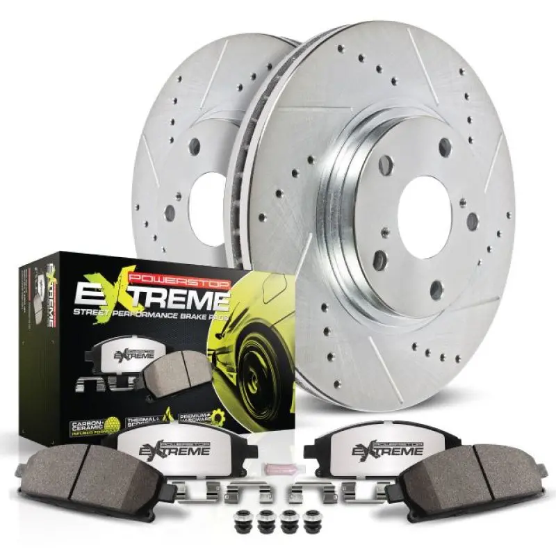 Powerstop 1979-1981 Chevrolet Camaro 2Nd Gen Power Stop Electra Front Z26 Street Warrior Brake Kit 1