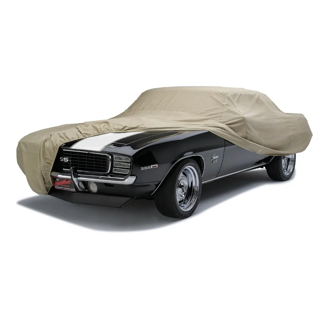 4Th Generation Camaro Tan Flannel Indoor Car Cover 1