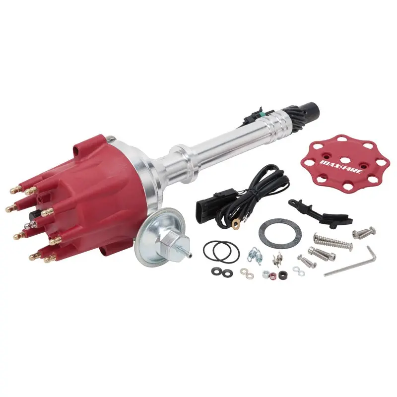 Edelbrock 1972-1986 Chevrolet Camaro 2Nd-3Rd Gen Max-Fire Distributor 262-502 V8 W Fixed Collar (Excl Tall Deck Blocks And 348 409) 1
