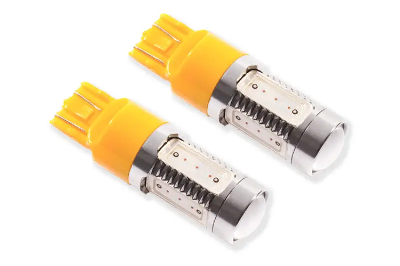 Diode Dynamics 2014-2024 Chevrolet Camaro 5Th-6Th Gen 7443 Led Bulb Hp11 Led Amber (Pair) 1