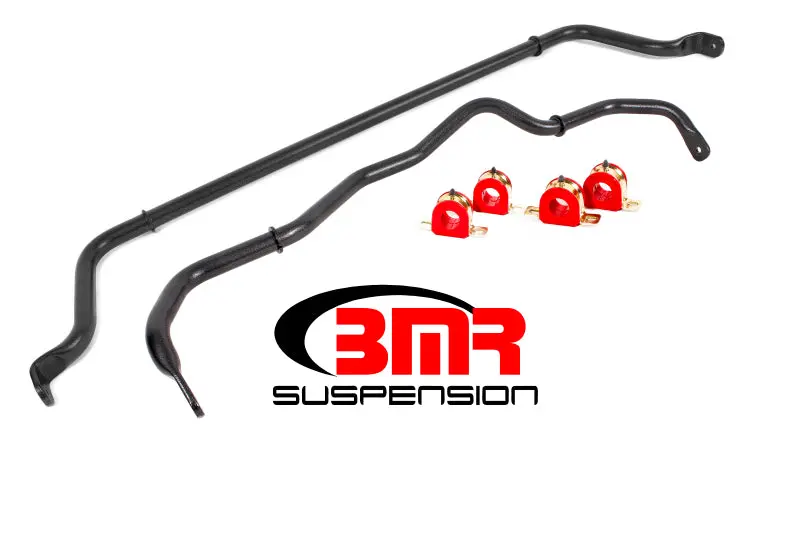 Bmr Suspension 2016-2024 Chevrolet 6Th Gen Camaro Bmr Front & Rear Sway Bar Kit W Bushings Black Hammertone 1