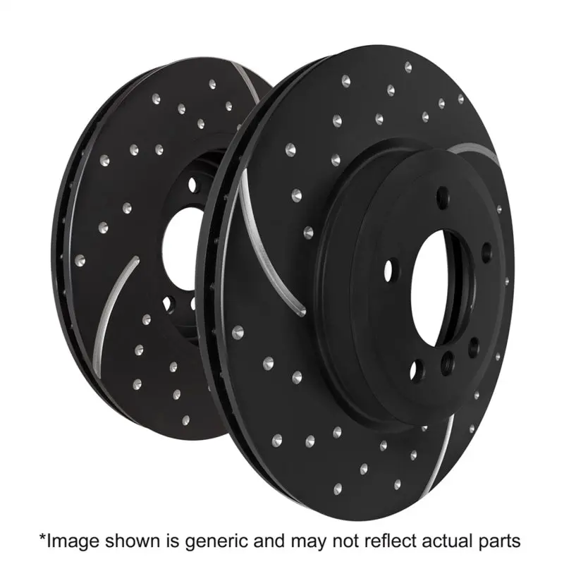Ebc 2015-2023 Chevrolet Camaro 5Th-6Th Gen 5Th- 10+ (Canada) 3.0 Gd Sport Rear Rotors 1