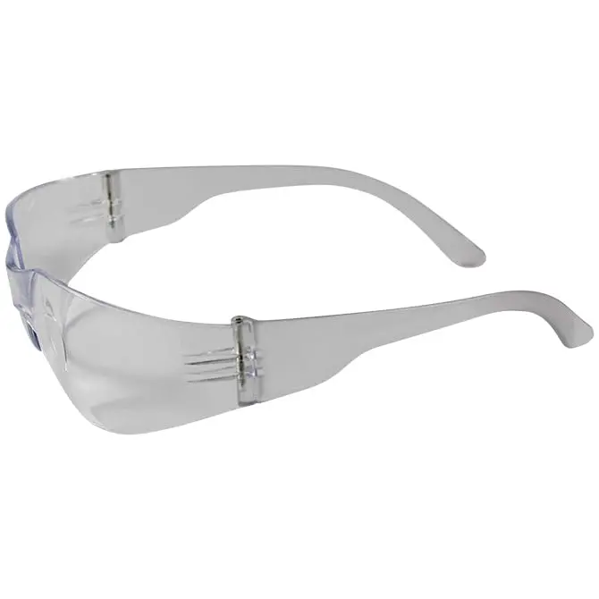 Economy Safety Glasses – Lightweight Rimless Design With Thin Flexible Temples – High-Quality Industrial & Workshop Eye Protection – Ansi Z87.1 Compliant 1