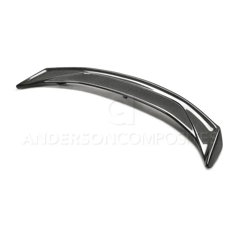 Anderson Composites 2016-2021 Chevrolet Camaro 6Th Gen + Zl1 Style Carbon Fiber Rear Spoiler 1