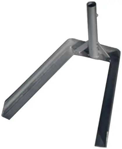 Universal Wheel Base For Swooper Flags – Heavy-Duty 16" Or 19.5" Legs – 8" Vertical Sleeve Flagpole Hardware – Compatible With Most Swooper Banners (Excludes Flat Top Designs) 1