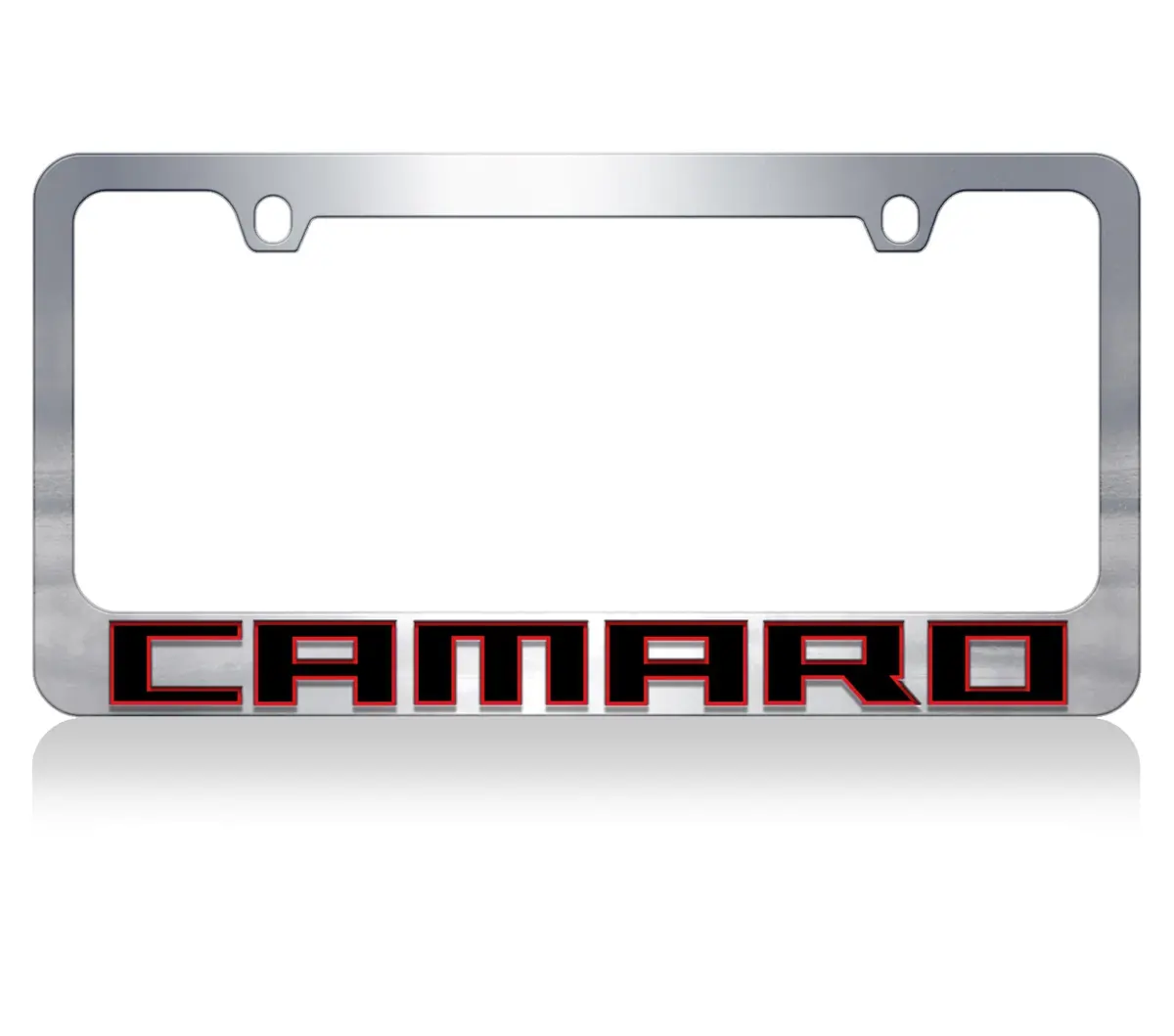 '18 Camaro Chrome License Plate Frame 1