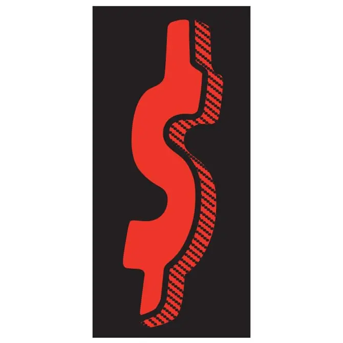 Number Window Stickers - Red & Black Car Dealer Number Stickers - Durable, Weatherproof Vinyl With Easy On/Off Adhesive - Back Slit For Seamless Installation - 7-1/2" 1
