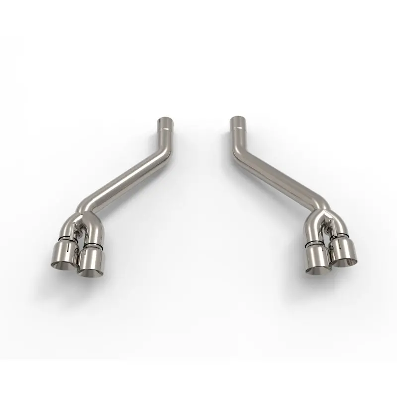 Kooks Headers 2016-2024 Chevrolet Camaro 6Th Gen Kooks + Ss 3In Axle Back Muffler Delete Exhaust System W Polished Quad Tips 1