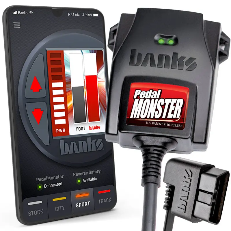 Banks Power 2010-2024 Chevrolet Camaro 5Th-6Th Gen 5Th- Pedal Monster Kit (Stand-Alone) Te Connectivity Mt2 6 Way Use W Phone 1