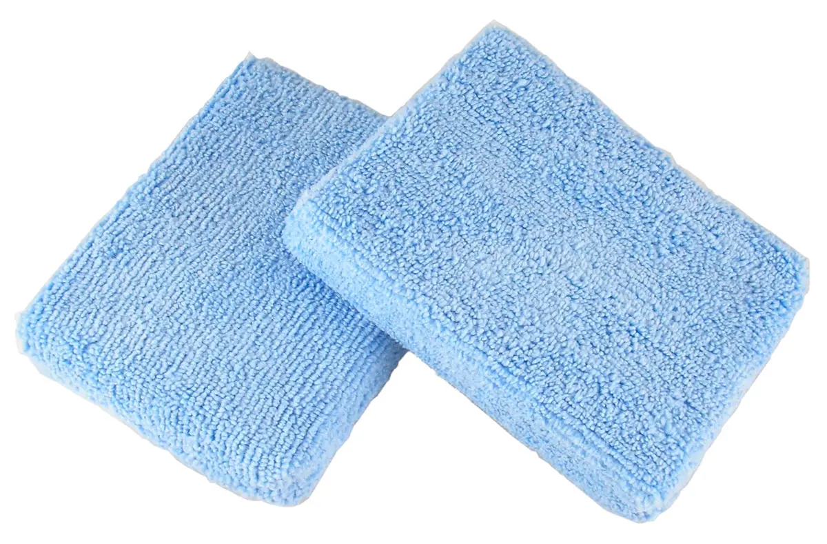 Square Microfiber Wax Applicator 1