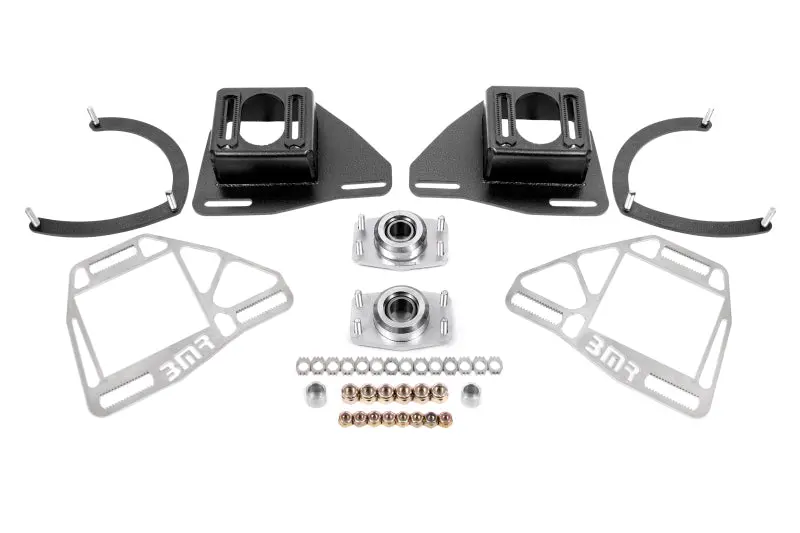 Bmr Suspension 1982-1992 Chevrolet 3Rd Gen Camaro Caster Camber Plates W Lockout Plates Black Hammertone 1