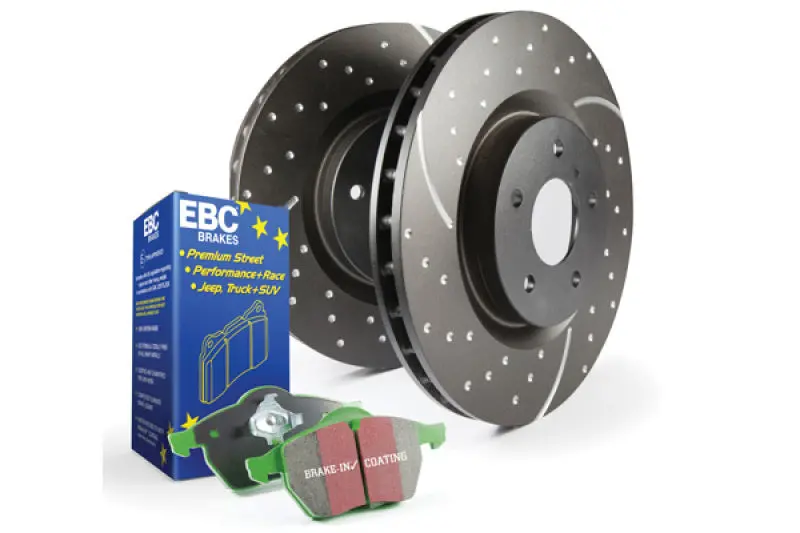 Ebc 2015-2015 Chevrolet Camaro 5Th Gen S10 Brake Pad And Rotor Kit 1