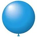 24" Jumbo Vibrant Color Latex Balloons - Premium Round Balloons For Festive Auto Decor - Giant Balloons With Long-Lasting Flight And Easy-To-Tie Long Neck 1