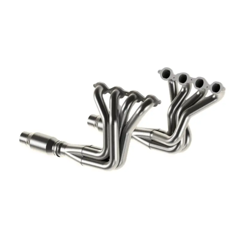 Kooks Headers 1967-1969 Chevrolet Camaro 1St Gen Kooks Firebird 1-7 8In X 3In Lt Swap Header W Green Catted Connection Pipes 1