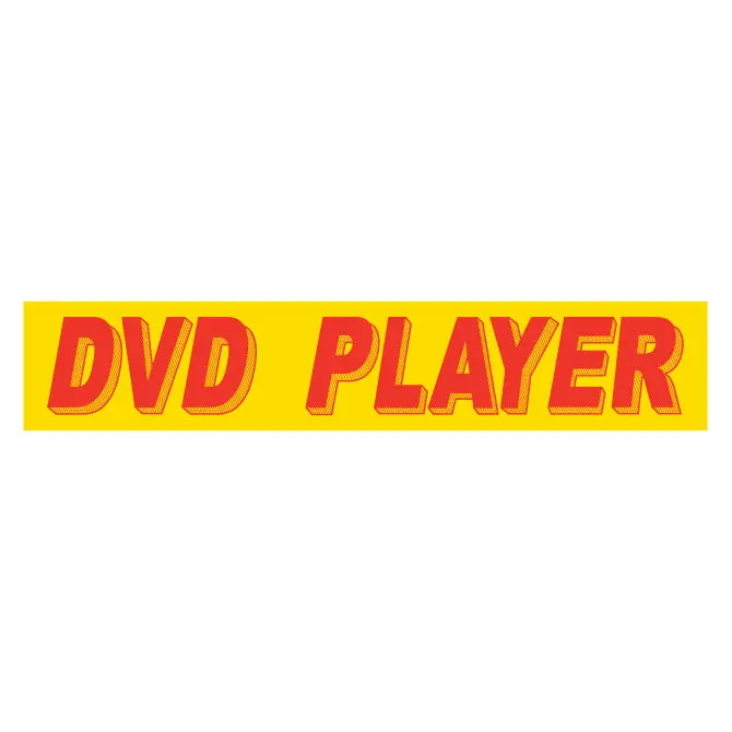Bold Yellow and Red Slogan Decals – Durable, Weatherproof Vinyl Stickers for Auto Dealerships and Fleet Advertising – 14.5" x 2.75", Quick-Apply, Residue-Free Removal - Image 15