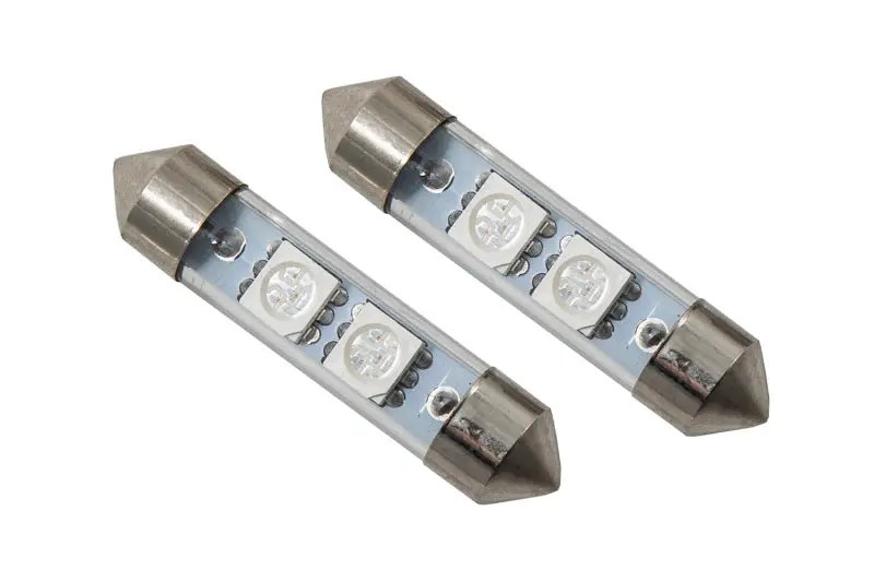 Diode Dynamics 1998-2002 Chevrolet Camaro 4Th Gen 39Mm Smf2 Led Bulb Blue (Pair) 1