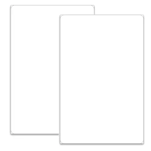 Blank Ros Stickers For Car Dealerships – 5.5" × 8.5" Clear Vinyl Face Adhesive – Dual Purpose Legal Compliance & Advertising Tags – Report Of Sale Document Holders – Vehicle Window Stickers 3