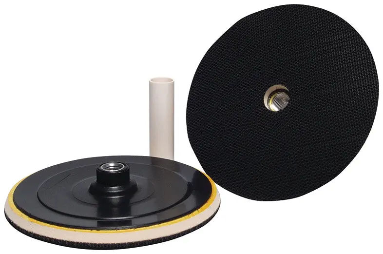 7" Universal Velcro Backing Plate For Buffing Pads – Fits Polishers With 5/8-11 Drive Thread – Heavy Duty Pad Holder For Car Detailing, Paint Correction & Polishing Machines 1