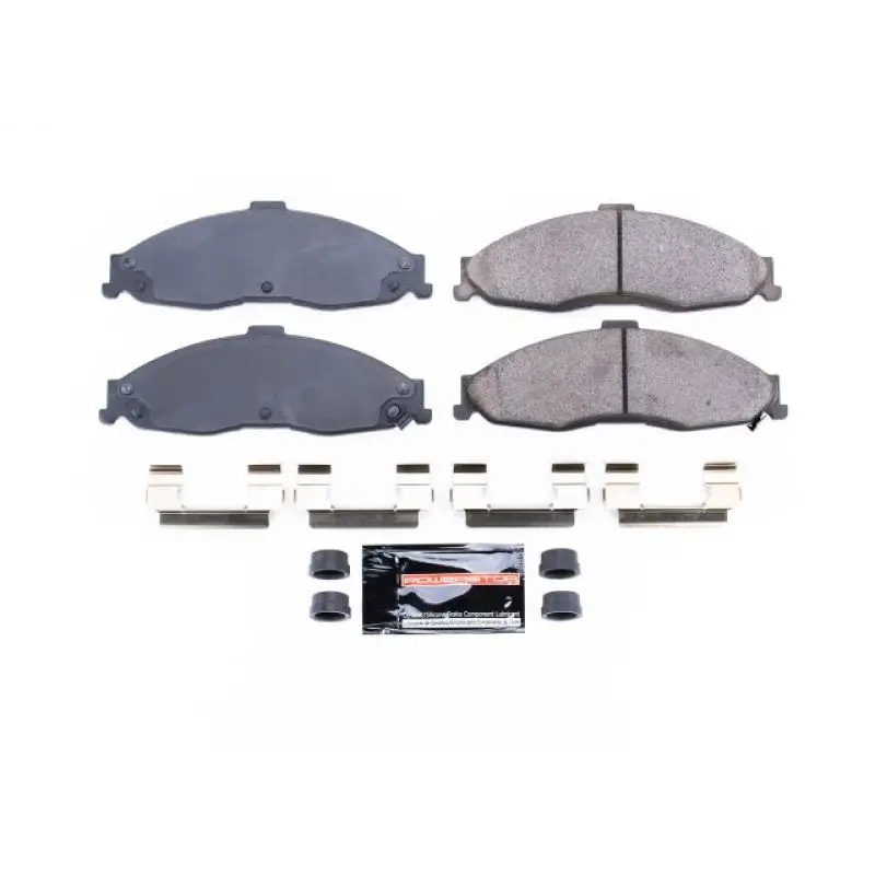 Powerstop 1998-2002 Chevrolet Camaro 4Th Gen Power Stop Front Z23 Evolution Sport Brake Pads W Hardware 1
