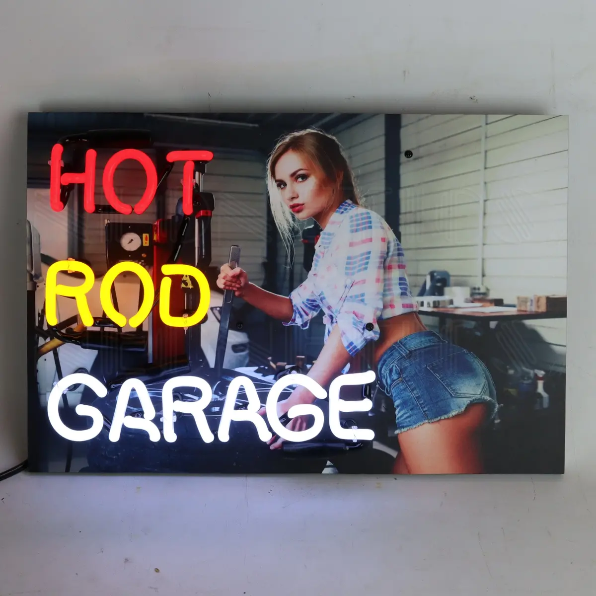 Hot Rod Garage Neon Sign 1