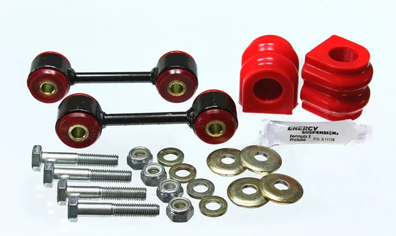 Energy Suspension 2010-2010 Chevrolet Camaro 5Th Gen 10 Red 23Mm Rear Sway Bar Bushing Set 1