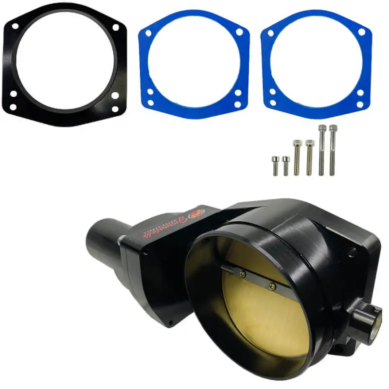 Granatelli Motor Sports 2010-2015 Chevrolet Camaro 5Th Gen Granatelli Gm Ls3 Lsa Lsx Drive-By-Wire 108Mm Throttle Body- Black 1