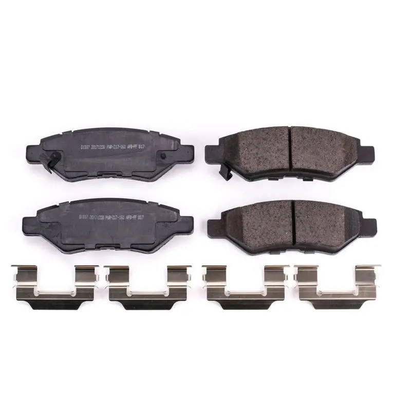 Powerstop 2010-2015 Chevrolet Camaro 5Th Gen Power Stop Rear Z17 Evolution Ceramic Brake Pads W Hardware 1
