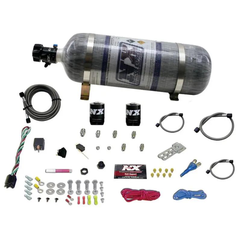 Nitrous Express 1992-2002 Chevrolet Camaro 3Rd-4Th Gen Universal Single Nozzle Nitrous Kit For Efi W Composite Bottle 1
