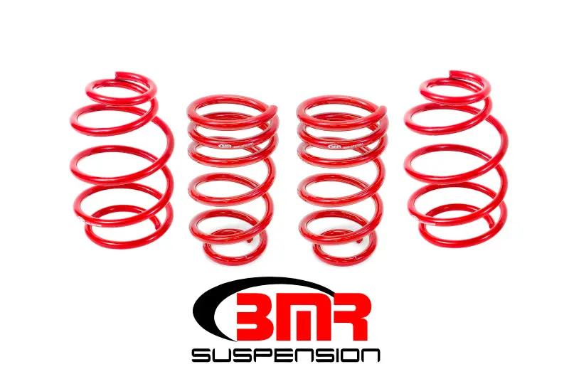 Bmr Suspension 2010-2015 Chevrolet 5Th Gen Camaro Bmr V8 Lowering Spring Kit (Set Of 4) Red 1