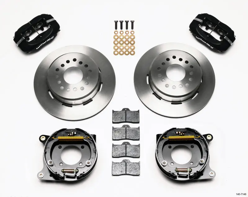 Wilwood 1993-1997 Chevrolet Camaro 4Th Gen Forged Dynalite P S Park Brake Kit 1