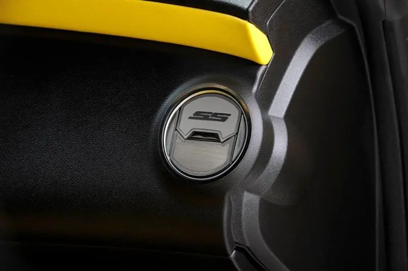 5Th Gen Camaro A/C Vent Duct Covers - "Ss" Style Stainless Steel 1
