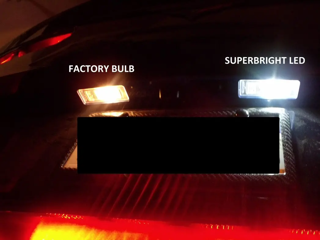 5Th Generation Camaro License Plate Led Lights 1
