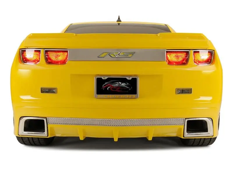 5Th Gen Camaro Trunk Lid Plate "Rs" - Stainless Steel 2010-2013 2