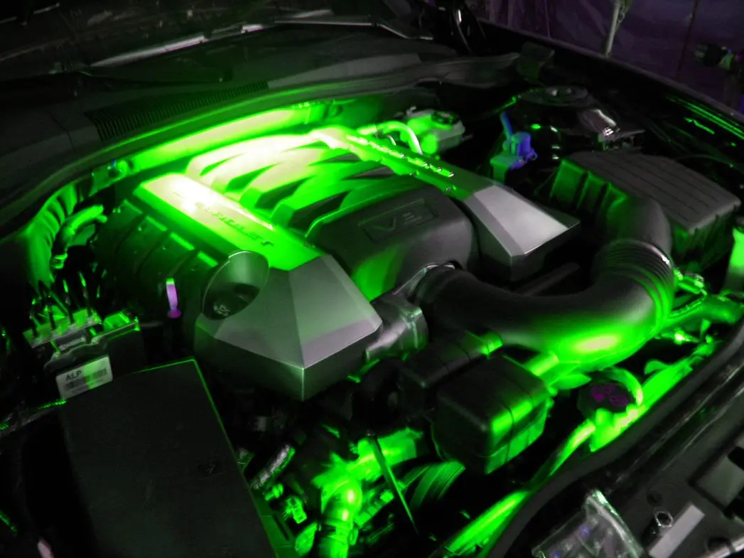 5Th Generation Camaro Switch Activated Under Hood Engine Bay Led Lighting Kit 1