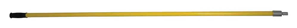 60" Fiberglass Extension Pole With Threaded Metal Tip – Heavy-Duty, Lightweight Handle For Bi-Level Nylex Truck Wash Brush – Commercial Truck Cleaning Tool 1