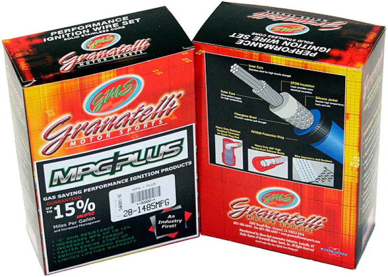 Granatelli Motor Sports 2000-2002 Chevrolet Camaro 4Th Gen Granatelli 6Cyl 3.8L Performance Ignition Wires 1