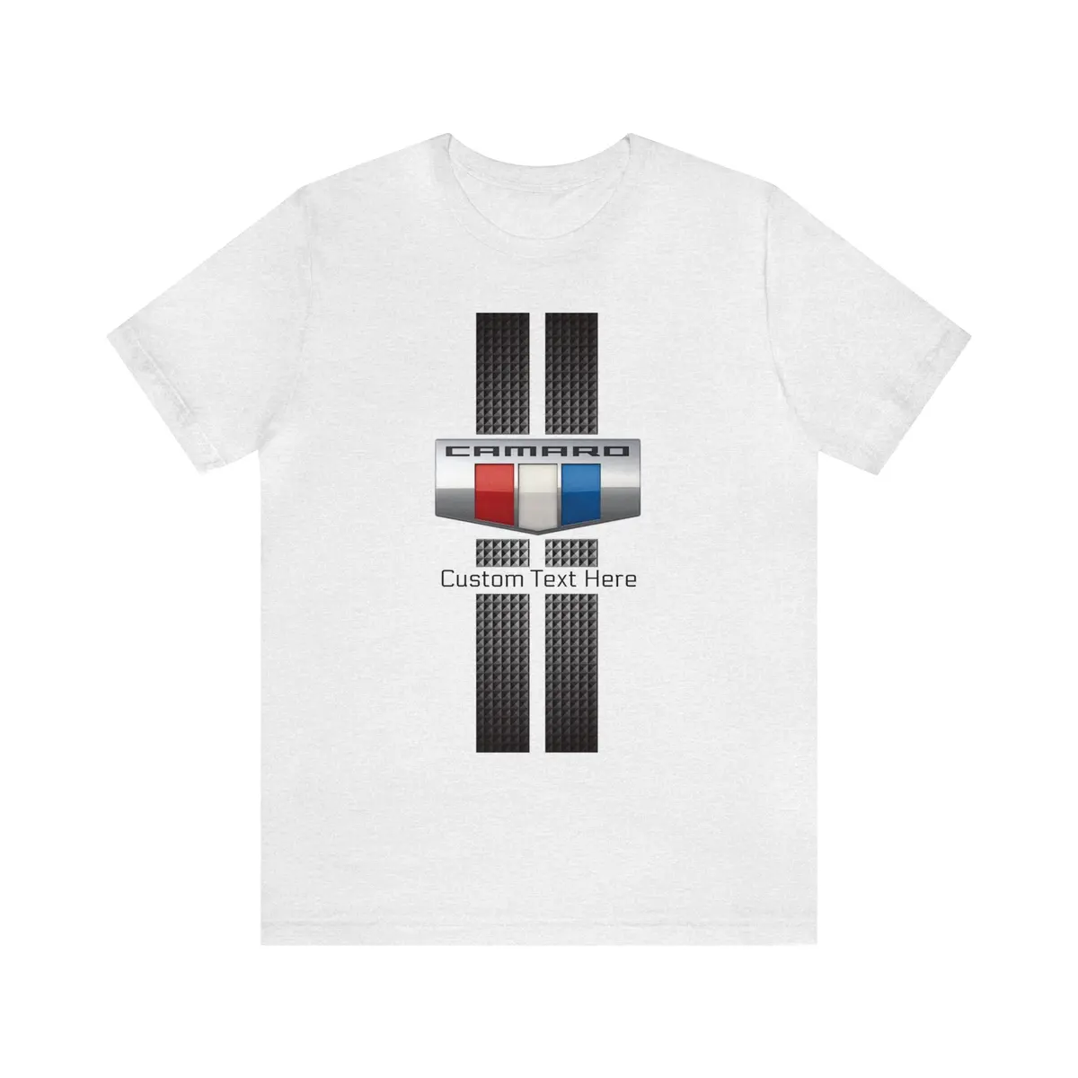 Camaro 3 Color Carbon Badge Personalized Jersey Short Sleeve Tee 5
