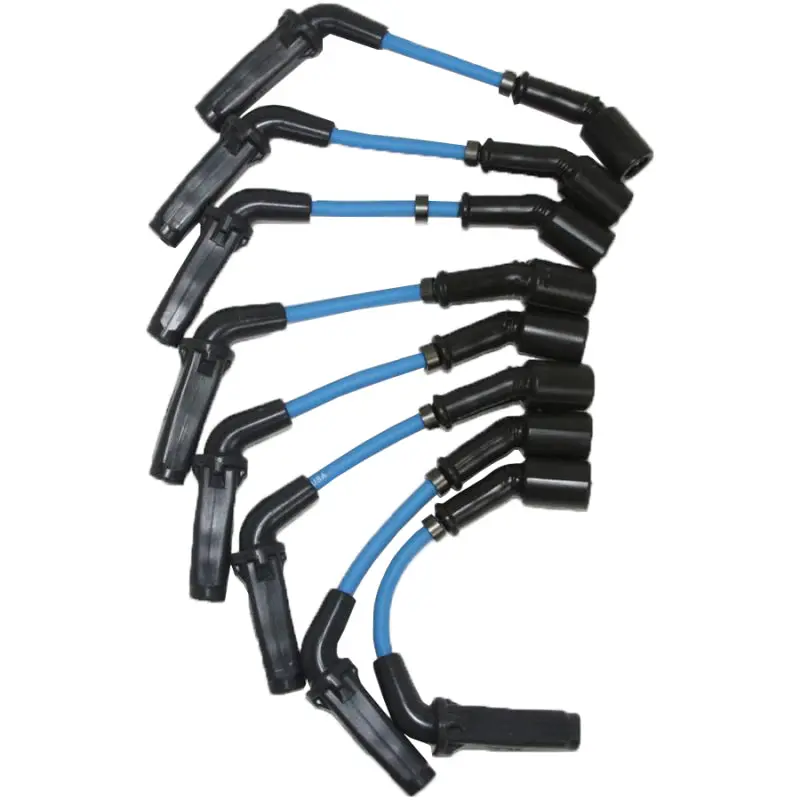 Granatelli Motor Sports 2010-2015 Chevrolet Camaro 5Th Gen Granatelli Gm 6.0L 6.2L Ls2 Ls3 Lsa Ls7 Ls9 Hi-Perf Coil-Near-Plug Wire Conn Kit Blue 1