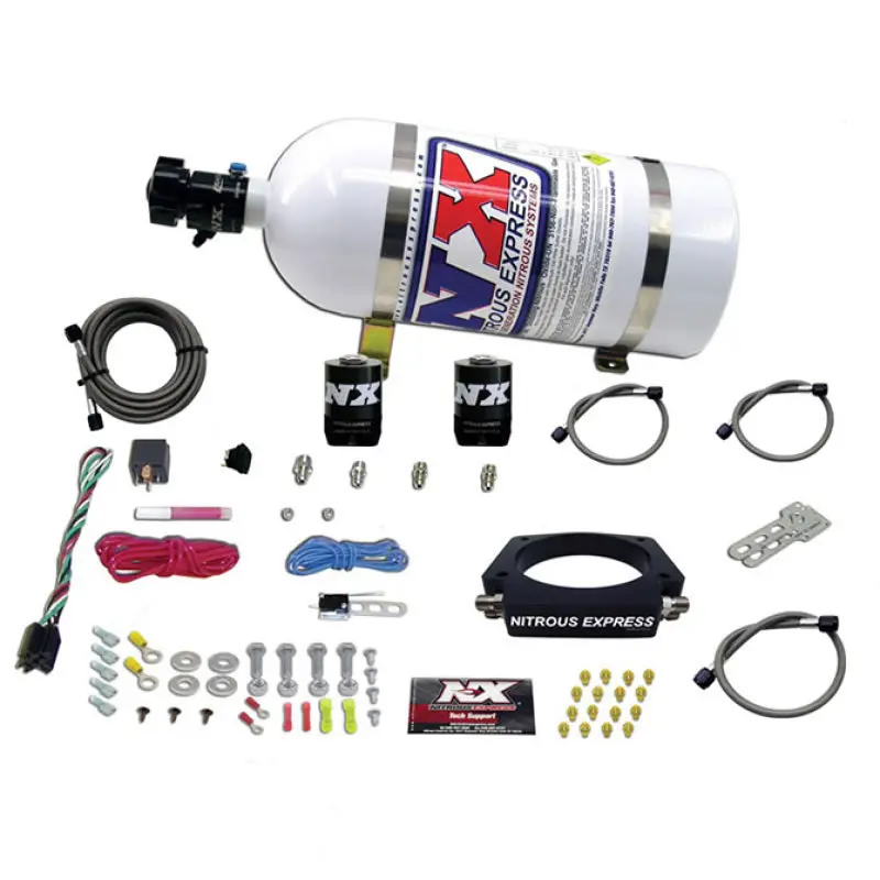 Nitrous Express 1998-2020 Chevrolet Camaro 4Th-6Th Gen Gm Ls 102Mm Nitrous Plate Kit (50-400Hp) W 10Lb Bottle 1
