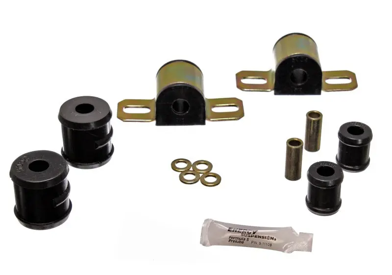 Energy Suspension 1967-1981 Chevrolet Camaro 1St-2Nd Gen Black 3 4 Inch Bar One Bolt Clamp Style Rear Sway Bar Bushing Set 1