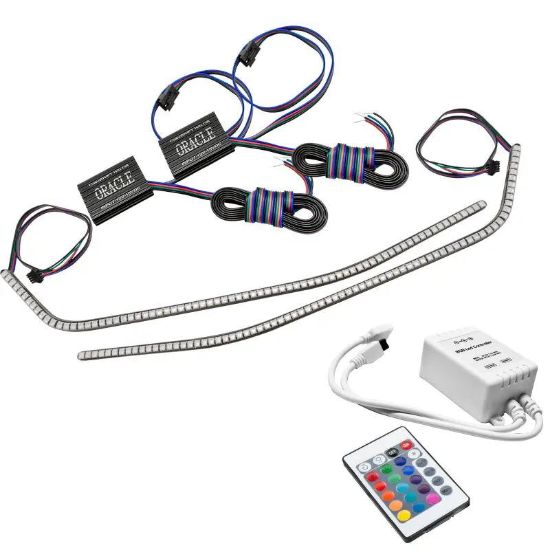 Oracle 16-21 Chevy Camaro Surface Mount Drl Modules - Colorshift W/ Simple Controller 1