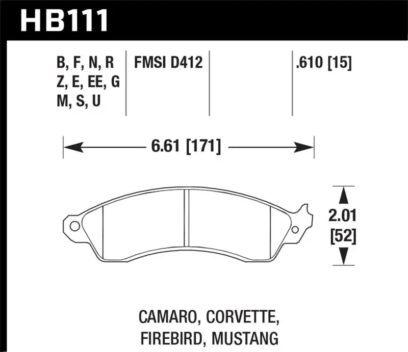 Hawk Performance 1988-1992 Chevrolet Camaro 3Rd Gen Hawk Cobra 4.6L 5.7L 5.0L 5.7L Firebird 1
