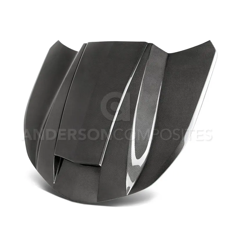 Anderson Composites 2016-2021 Chevrolet Camaro 6Th Gen + Carbon Fiber Double Sided Hood 1