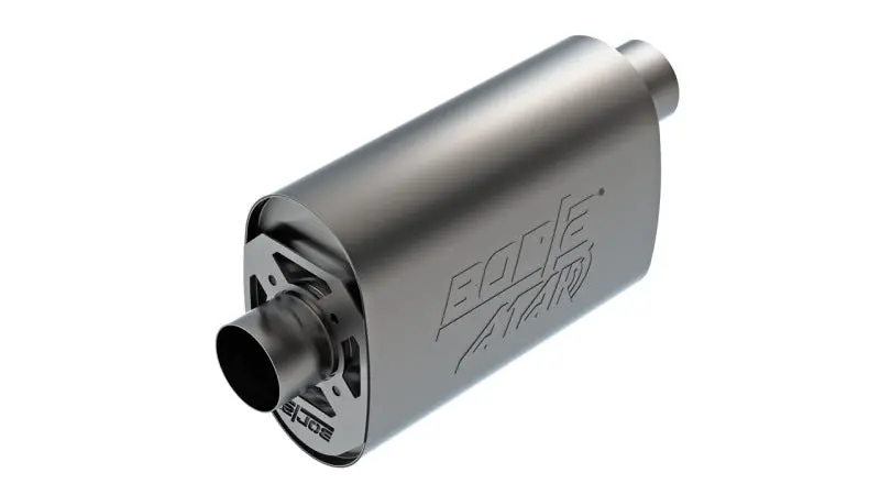Borla 2010-2015 Chevrolet Camaro 5Th Gen Cratemuffler Ls3 3In Offset Center 14In X 4.35In X 9.10In Oval Muffler Atak 1
